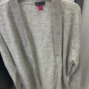 NWOT VINCE CAMUTO rhinestone cardigan sweater.